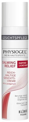 PHYSIOGEL Calming Relief Reichhaltige Gesichtscreme 40 ml - nährende Hautcreme für empfindliche und gerötete Gesichtshaut - beruhigt die Haut und sorgt für mehr Widerstandskraft