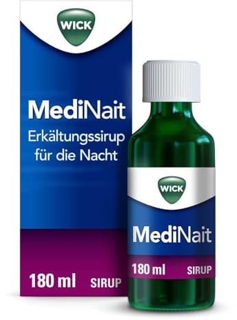 WICK MediNait Erkältungssirup für die Nacht 180 ml