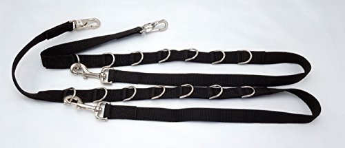 Ausbindezügel Ausbinder Warmblut/Vollblut elastisch mit D-Ringen