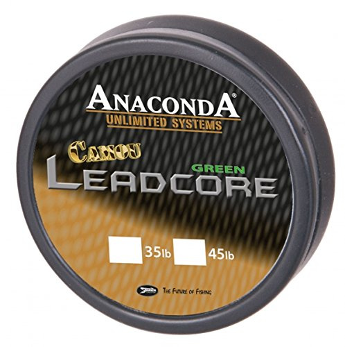Anaconda Camou Leadcore 10m 35lb Vorfachmaterial - Tarnfarbe Grün