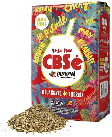 CBSÃ Mate Tee - Energia - mit Guaraná, 1er Pack (1 x 500 g)