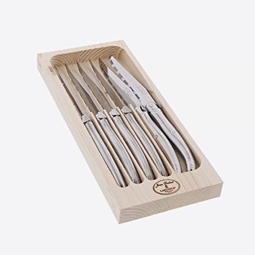 Laguiole Jean Dubost 97600 Steakmesser, 6 Stück, Edelstahl