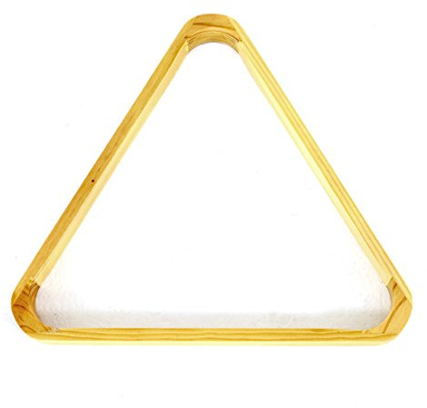 Nexos Billard Snooker Pool Dreieck aus Holz Triangel Triangle für 15 Billardkugeln 57,2mm Billardtisch
