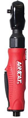 AirCat 800 Mini Composite Single Klauenratsche, rot/schwarz, 1/4 Zoll