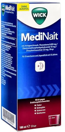 WICK MediNait Erkältungssaft 180 ml
