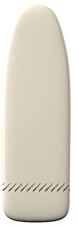 Laurastar Bügelbezug Universalcover Beige, Einzigartiges Laurastar-Design, 131cm x 55cm, 100 % Baumwolle, Praktisches Klipp-System, Geeignet für alle Bügeltische anderer Marken, Waschmaschinenfest