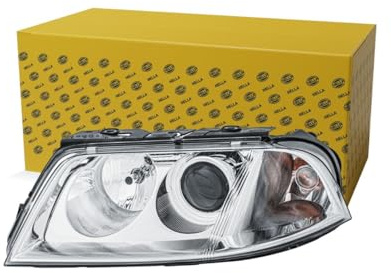 HELLA 1EL 008 350-011 Halogen/FF/DE-HauptScheinwerfer - VW Passat Variant (3B6) - ECE/CCC - für Rechtsverkehr - links