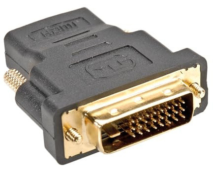 ROLINE HDMI-DVI Adapter, HDMI BU / DVI-D ST, 50 mm