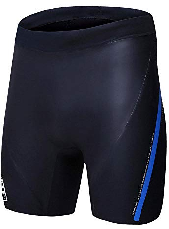 ZONE3 Buoyancy Shorts Premium 5/3 schwarz/rot