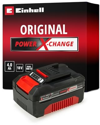 Einhell Original Akku PXC 18 V 4,0 Ah | 900 W | PXC | Li-Ion | ABS | LED-Anzeige | ohne Ladegerät