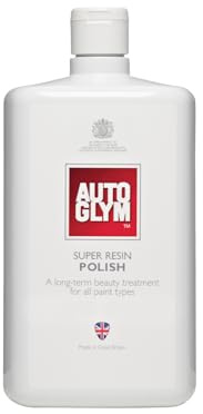 Autoglym Super Resin Polish Auto Politur -Poliermittel Entfernt Kratzer und Schrammen, Wachsähnlicher Schutz für Autolacke - 1L