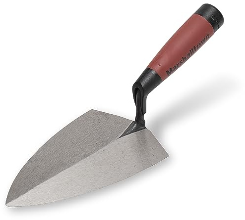 Marshalltown, Fliesenlegerkelle - DuraSoft Griff, Carbonstahl, 178x112 mm, silber, 57D