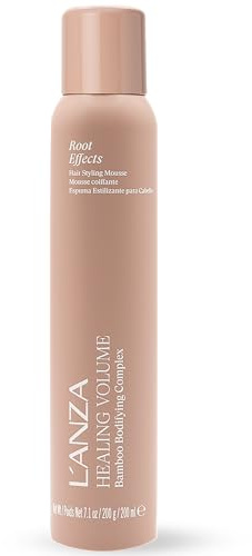 L'ANZA Heilungsvolumen Wurzeleffekte Haarspray mit Starkem Halt (200 ml), Verleiht Glanz, Volumen & Textur, Volumen Spray mit Dreifachem UV- & Hitzeschutz zur Vermeidung von Sonnen- & Stylingschäden