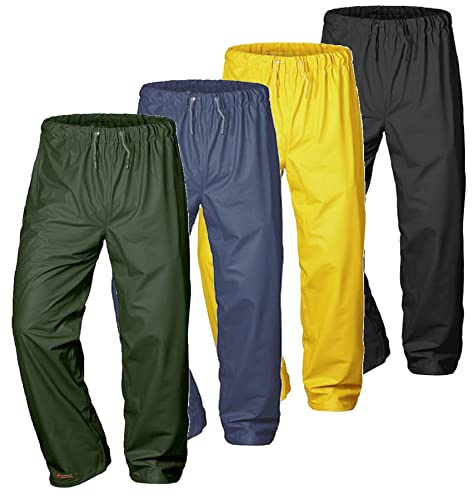 Craftland Bekleidung PU-Stretch Regenbundhose schwarz