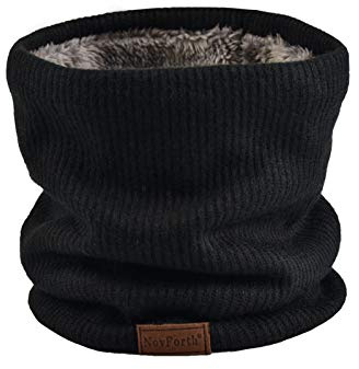 NovForth Winter Halsschlauch Herren Ski, Halswärmer Halstuch Männer Gesichtsschal Damen, Fleece Schal Schlauchtuch für Herren Gamaschenmaske, Winddichte Kreisschlaufenschals
