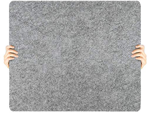 MEEQIAO Bügelmatte 46X30cm,100% Neuseelandwolle Wollfilz-Bügelbrett,Quilt-Bügelunterlage, Bügelunterlage für Präzisionssteppen, Filzbügelbrett für Quilter