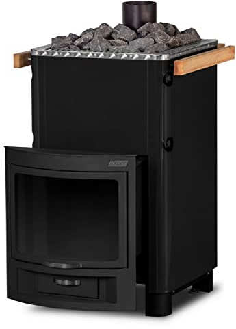 Holzbefeuerter Saunaofen für ein beheizbares Volumen von 12-32 m³ mit 15kW Heizleistung