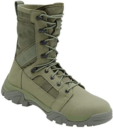 Brandit Herren Defense Boot Taktische Militärstiefel, Oliv, 44 EU