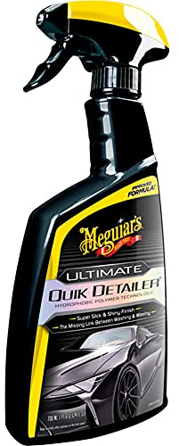 Meguiar's Ultimate Quik Detailer - Schnellreiniger, Polymertechnologie, Entfernt sicher und schnell Staub und Oberflächenverschmutzungen, 709ml, G201024EU
