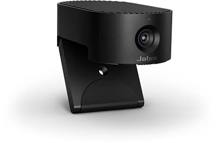 Jabra PanaCast 20 4K- Videokonferenzkamera - Flexible persönliche Plug-and-Play-Video-Webcam mit KI-gestütztem 4K-Ultra-HD, intelligentem Zoom und Beleuchtungsoptimierung