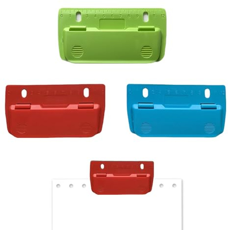 EUYKQNOI 3 Stück locher für ordner locher klein Taschenlocher, Mini-Taschenlocher für Etikettenbindung, Aktenlocher, Locher für Schule, Büro und Zuhause