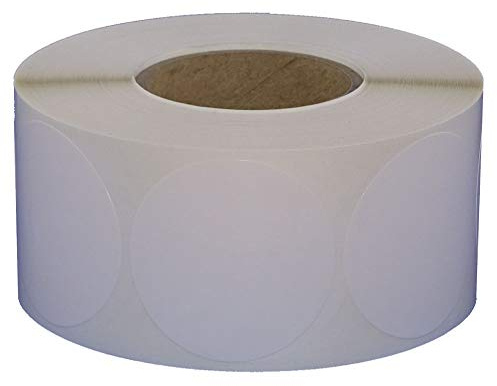 Markierungspunkte/Klebepunkte auf Rolle - Ø 50 mm - PE-Folie weiß - 1.000 Stück