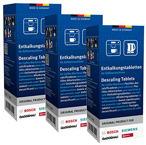 BSH Bosch/Siemens 00311864 Entkalkungstabletten, 3 x 6 Stück
