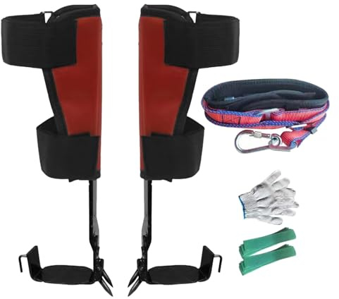 Baumkletterschuhe | Verstellbare Kletterausrüstung | Baumspikes Klettern | Rutschfeste Kletterschuhe, starke Tragfähigkeit, Kletterausrüstung Anti-Rutsch- , Outdoor-Kletterschuhe, Sicherheitsgurt