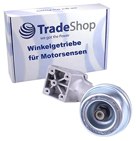 Trade-Shop Getriebekopf/Winkelgetriebe/Trimmerkopf kompatibel mit Stihl FS-44 FS-55 FS-65 FS-72 FS-74 FS-75 FS-76 FS-80 FS-83 FS-85 FS-90 FS-100 FS-120 FS-130