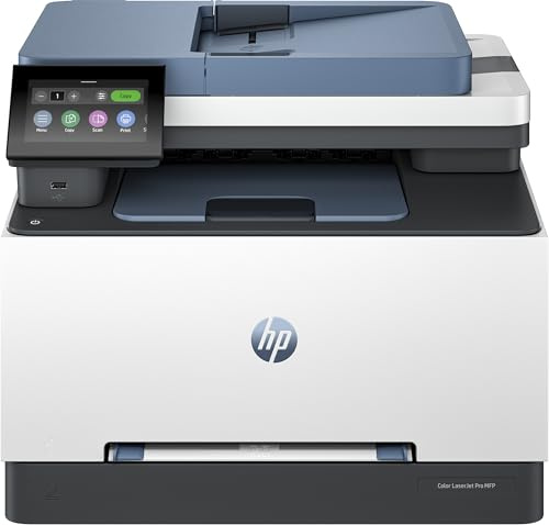 HP Color LaserJet Pro MFP 3302fdng Multifunktions-Farblaserdrucker, Fax, Automatischer beidseitiger Druck, Hohe Druckgeschwindigkeit, Touchscreen, Ethernet, USB, Wolf Pro Security