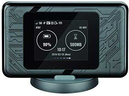 D-Link DWR-2101 5G Wi-Fi 6 Mobile Hotspot (Portable AX1800 WiFi, 5G Downloadgeschwindigkeit bis zu 1.6 Gbps, Gigabit Port, bis zu 14 Stunden Batteriebetrieb, Touch Screen, unterstützt alle Netze)
