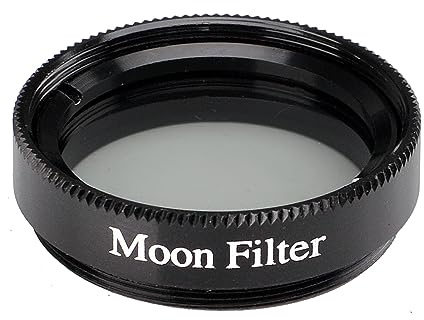 Starboosa 1,25 Zoll Mondfilter Aluminiumrahmen Licht Verschmutzung Filter für Teleskop Okulare
