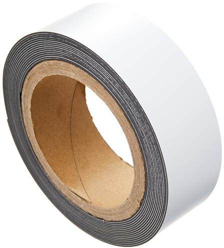 Durable Kennzeichnungsband magnetisch, 5m x 40mm, beliebig zuschneidbar, weiß, 170902