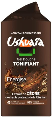 Ushuaïa Herren-Duschgel, Zedernholz, 300 ml