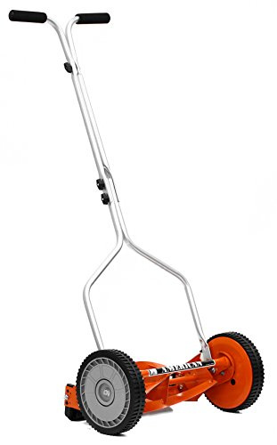 American Lawn Mower Company 1204-14 35,6 cm 4-Klingen-Schubrollen-Rasenmäher, rot