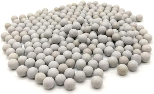 GM&BW 2300 Stücke 2,4Kg Schleuder Munition Zwille Steinschleuder Ton Munition Größe von 9,5 mm
