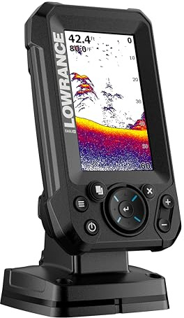 Lowrance Eagle GPS Fischfinder Chartplotter, Verschiedene Größen, für Fischerei, Tiefe, ProFishing (4 Zoll)