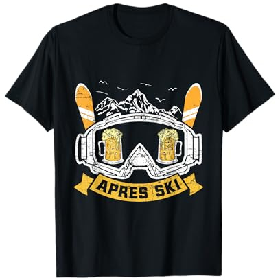 Apres-Ski Wintersportler Skiurlaub Ski Party Skisport T-Shirt