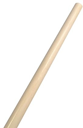 TEKKA BUDO Jo Stab 127 cm Japan Weißeiche - Trainingsstock - Japanisch Holz Hell - Aikido, Iaido, Kempo, Kobudo, Kampfkunst