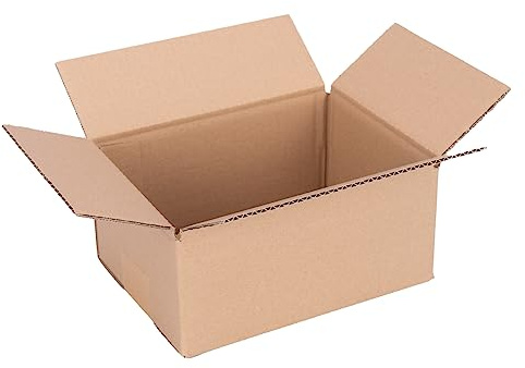 verpacking 100 Faltkartons Versandkartons DHL Kartons 200 x 150 x 90 mm, KK-10, 1-Wellig