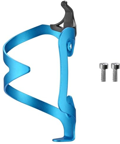 ROCKBROS Flaschenhalter Fahrrad Aluminiumlegierung Leicht Trinkflaschenhalter für MTB Rennrad Getränkehalter Schwarz/Rot/Blau/Silber 1 Stück/1 Paar