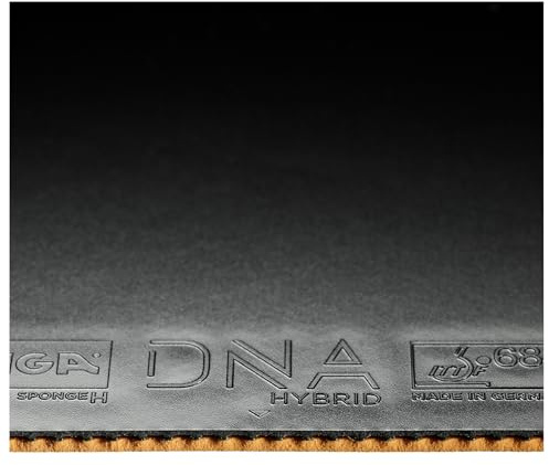 STIGA Unisex – Erwachsene DNA Hybrid H Tischtennisbelag, Schwarz, 2.1 mm