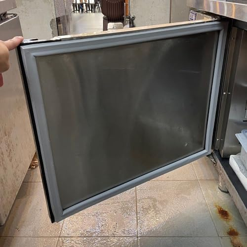 NBEST Universal Türdichtung Magnetdichtung Gummidichtung Dichtung Kühlschrankdichtung Zum Einschrauben in Gefrierschrank Kühlschrank,Weiß