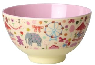 Rice Melamin Schüssel Kinderschüssel Schale klein - Pink - Fun Fair Print