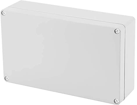 Anschlussdose, 15 Größenauswahl Abzweigdose Wasserdichtes IP65 Abzweigkasten ABS Elektrisches Anschlusskästen DIY Kunststoff Fall Verdrahtungs Verteilerkasten Aufputz Schalter Box (20 * 12 * 5,5cm)