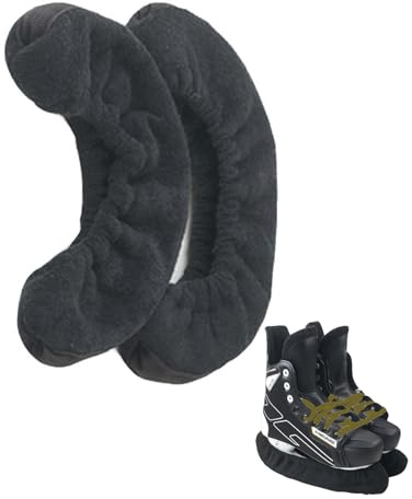 Kufenschoner Schlittschuhe Schoner,Schlittschuh Schoner,Kufenschutz Zubehör,Kufenstrumpf Eishockey Elastische Kufenstrümpfe Schlittschuhschoner für Damen Herren Kinder Schlittschuhe & Eislaufschuhe