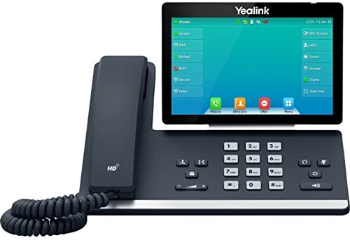 Yealink IP Telefon SIP-T57W VoIP-Telefon, schwarz