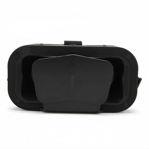 3D VR-Brille mit 90-Grad-Weitwinkelobjektiv für Smartphones | 3D-Virtual-Reality-Brille, Kurzsichtigkeit bis 800 Grad, für Handys von 3,5–7,2 Zoll, Vollbild-Filmgenuss