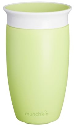 Munchkin Miracle 360°-Trinkbecher für Babys und Kleinkinder, BPA-frei, auslaufsicher, spülmaschinenfest, für Kinder ab 12 Monaten, grün - 296 ml