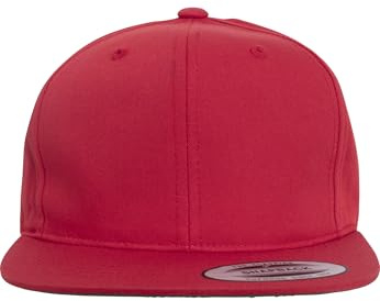 Flexfit (FLEYK) Kinder Kape Pro-Style Twill Snapback Youth Cap, red, 6-14 Jahre, 6308